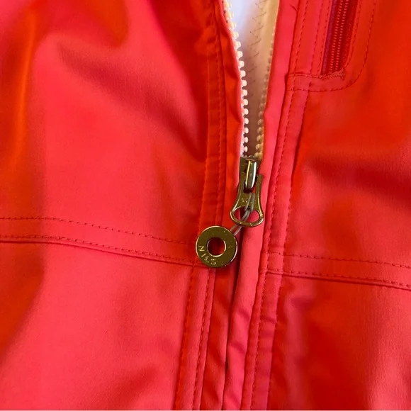 Nils Ski Snowboard Winter Jacket Womens 8 Coral Powder Skirt Removable Hood Zip - Picture 15 of 16